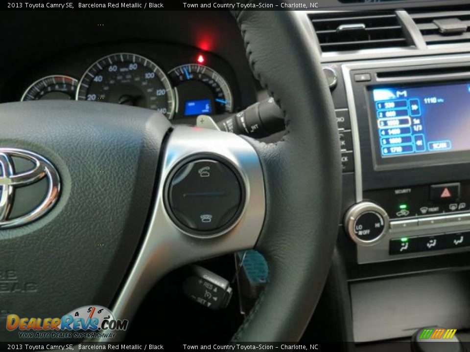 2013 Toyota Camry SE Barcelona Red Metallic / Black Photo #18