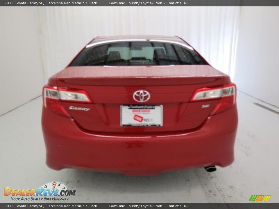 2013 Toyota Camry SE Barcelona Red Metallic / Black Photo #22