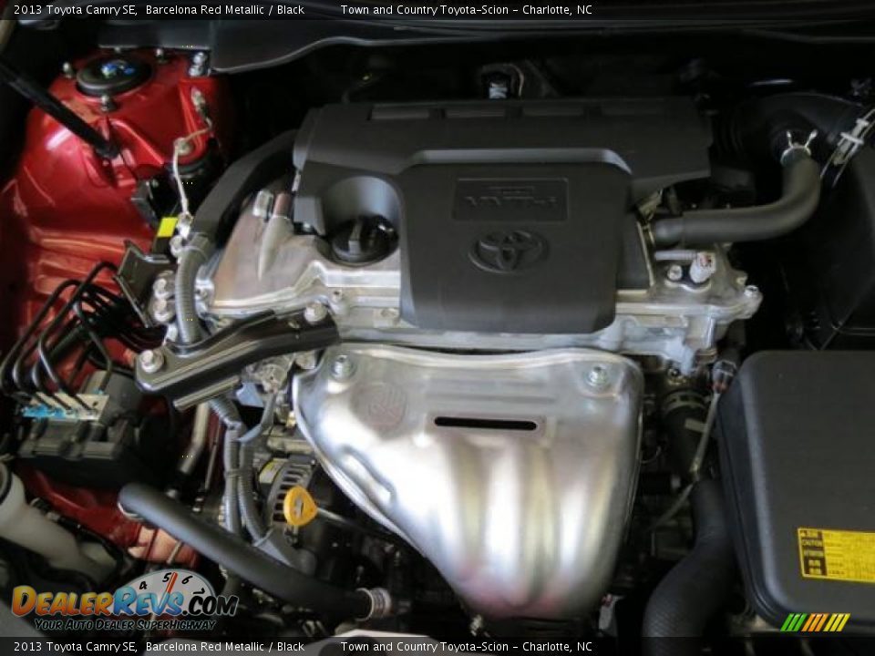 2013 Toyota Camry SE Barcelona Red Metallic / Black Photo #24