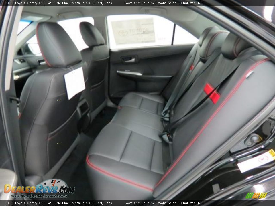 Rear Seat of 2013 Toyota Camry XSP Photo #7