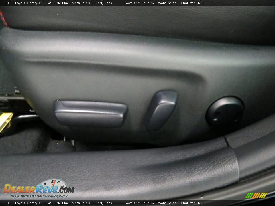 2013 Toyota Camry XSP Attitude Black Metallic / XSP Red/Black Photo #11