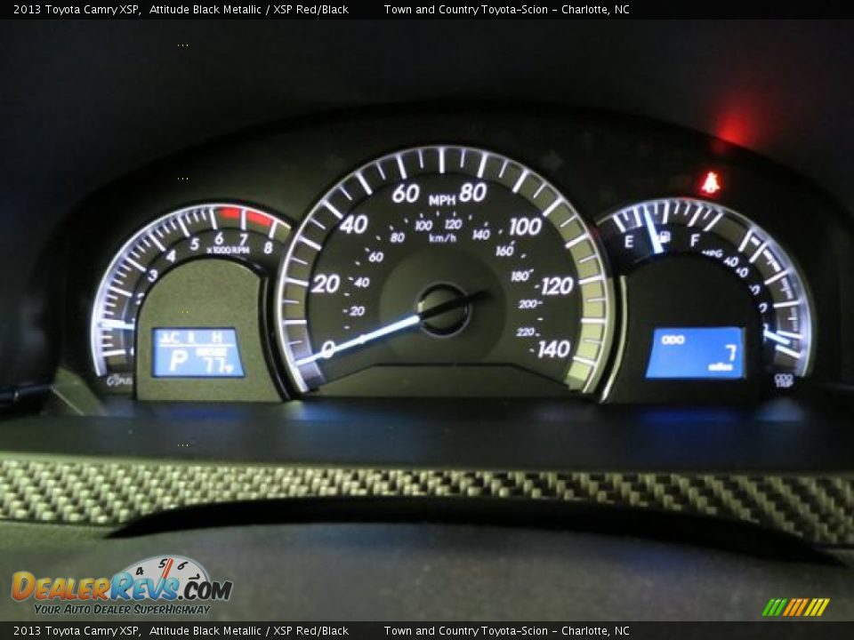 2013 Toyota Camry XSP Gauges Photo #13