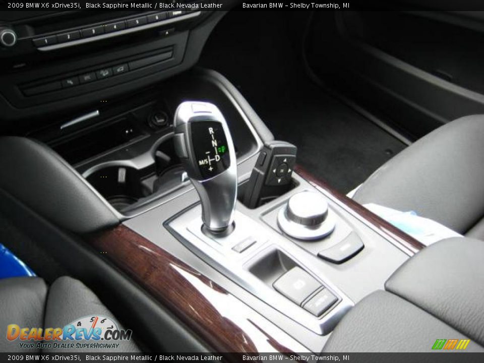 2009 BMW X6 xDrive35i Black Sapphire Metallic / Black Nevada Leather Photo #15