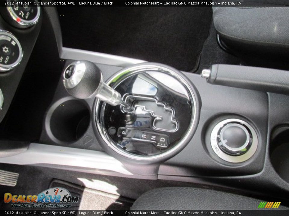 2012 Mitsubishi Outlander Sport SE 4WD Laguna Blue / Black Photo #14