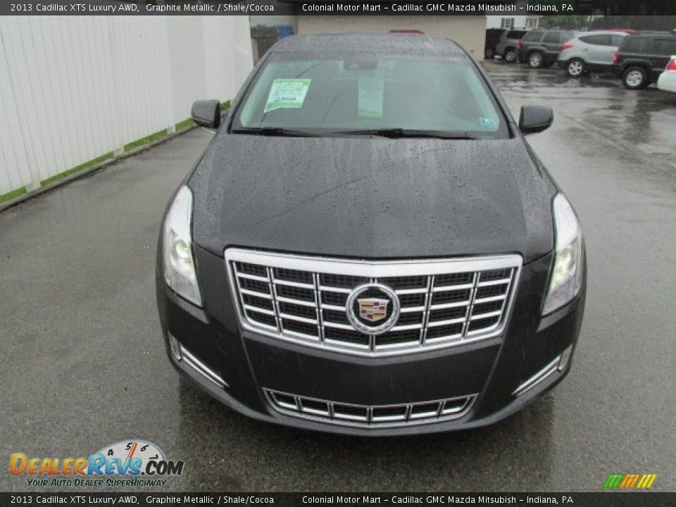 2013 Cadillac XTS Luxury AWD Graphite Metallic / Shale/Cocoa Photo #4