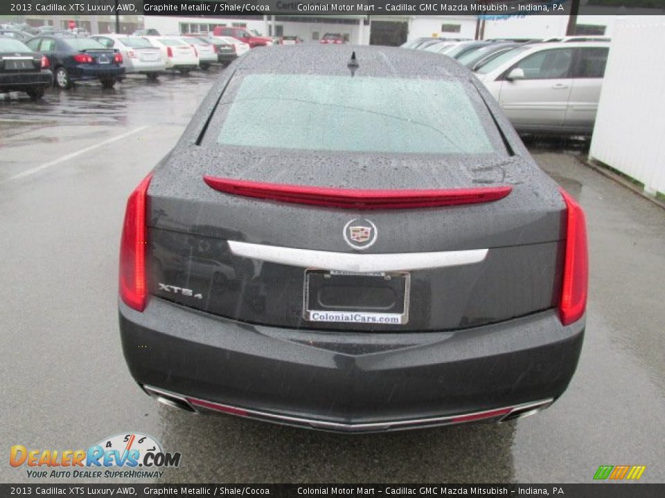2013 Cadillac XTS Luxury AWD Graphite Metallic / Shale/Cocoa Photo #6