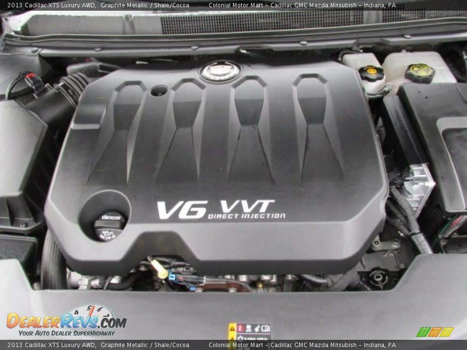 2013 Cadillac XTS Luxury AWD Graphite Metallic / Shale/Cocoa Photo #8