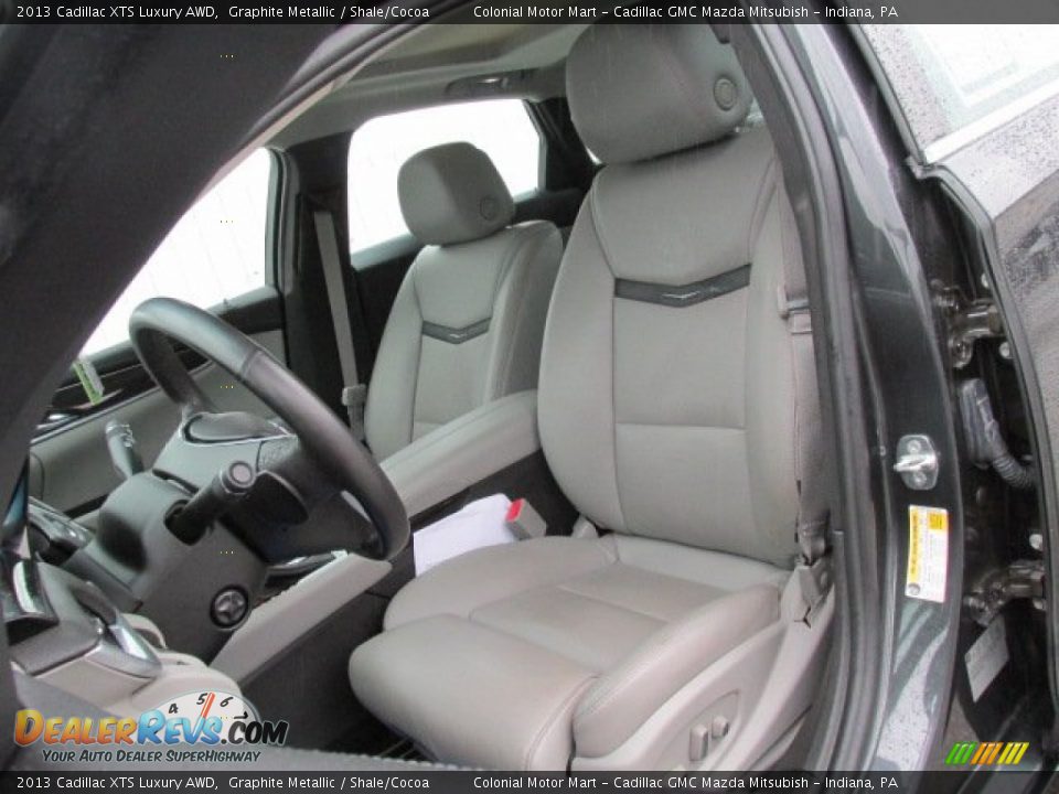2013 Cadillac XTS Luxury AWD Graphite Metallic / Shale/Cocoa Photo #10