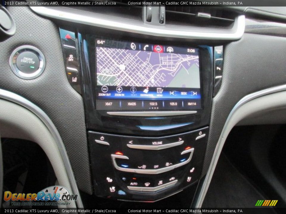 2013 Cadillac XTS Luxury AWD Graphite Metallic / Shale/Cocoa Photo #13