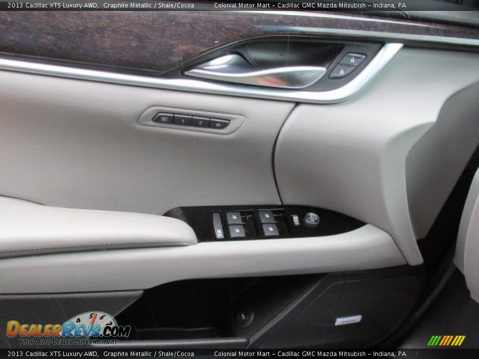 2013 Cadillac XTS Luxury AWD Graphite Metallic / Shale/Cocoa Photo #16