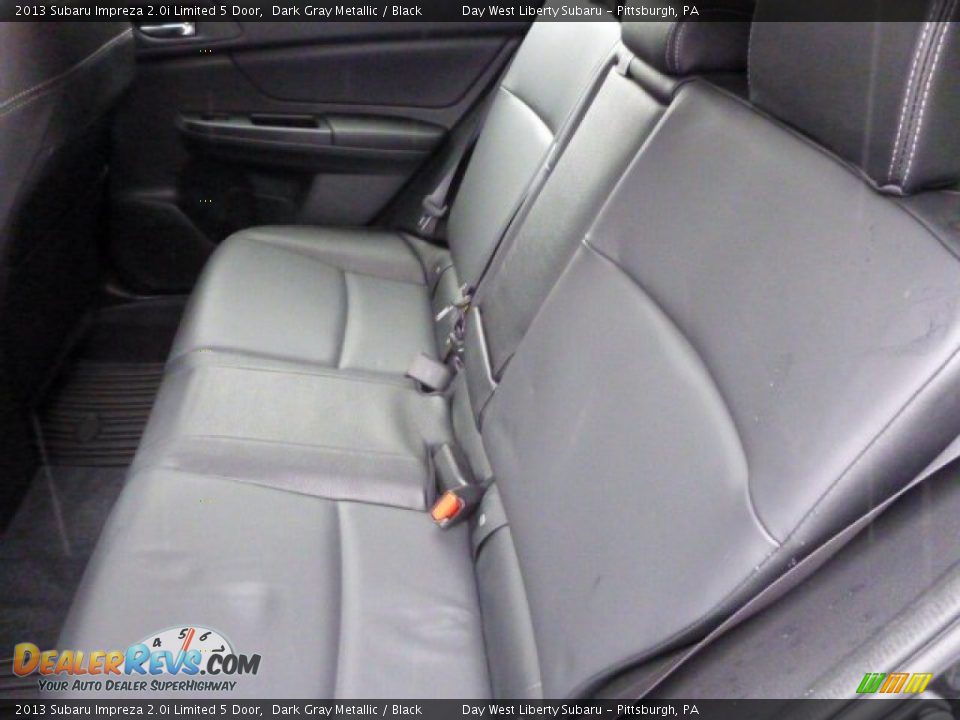 2013 Subaru Impreza 2.0i Limited 5 Door Dark Gray Metallic / Black Photo #11