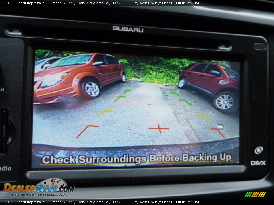 2013 Subaru Impreza 2.0i Limited 5 Door Dark Gray Metallic / Black Photo #18