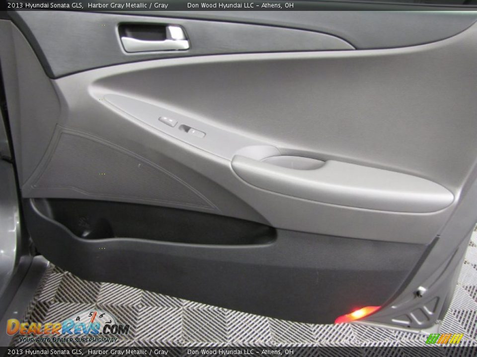 2013 Hyundai Sonata GLS Harbor Gray Metallic / Gray Photo #9