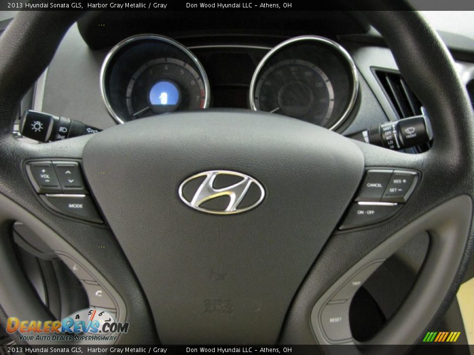 2013 Hyundai Sonata GLS Harbor Gray Metallic / Gray Photo #11