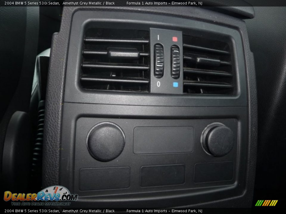 2004 BMW 5 Series 530i Sedan Amethyst Grey Metallic / Black Photo #14
