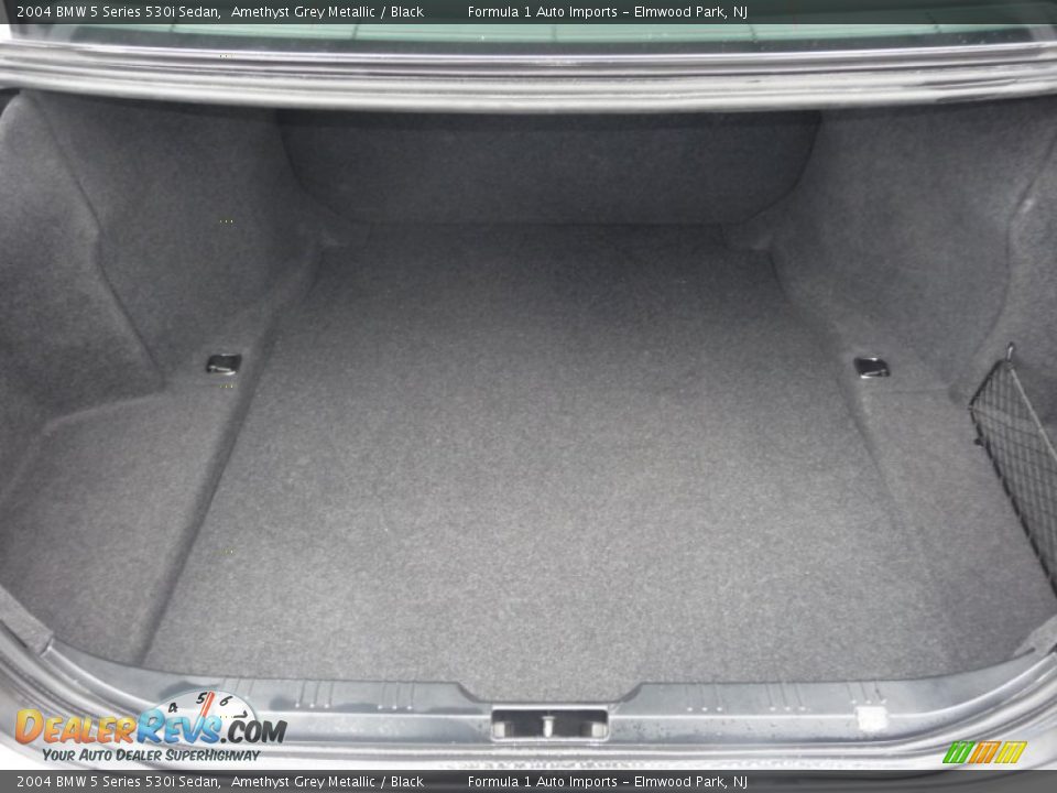 2004 BMW 5 Series 530i Sedan Amethyst Grey Metallic / Black Photo #22