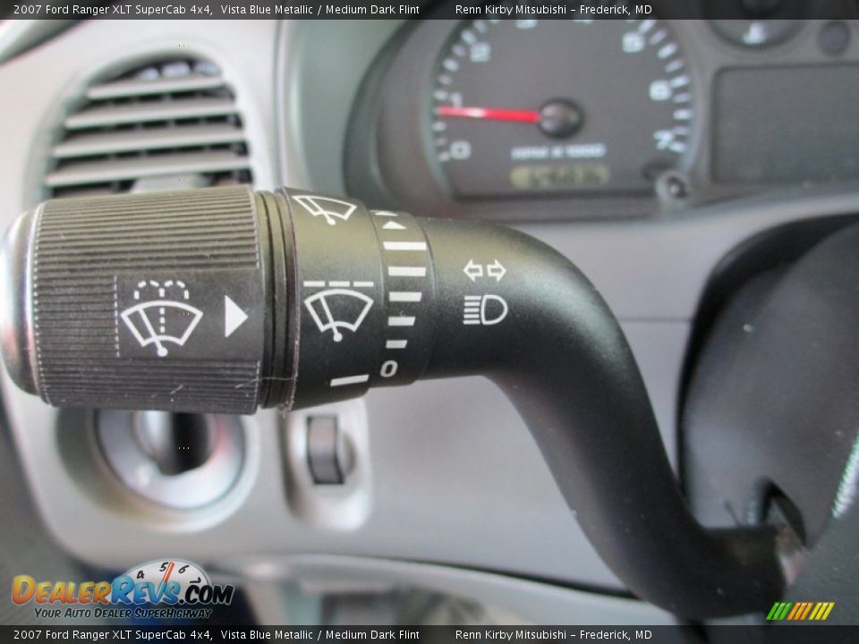 2007 Ford Ranger XLT SuperCab 4x4 Vista Blue Metallic / Medium Dark Flint Photo #17