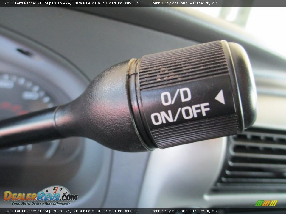 2007 Ford Ranger XLT SuperCab 4x4 Vista Blue Metallic / Medium Dark Flint Photo #18