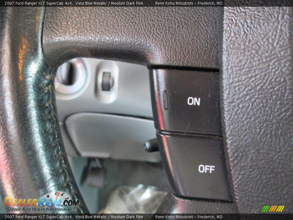 2007 Ford Ranger XLT SuperCab 4x4 Vista Blue Metallic / Medium Dark Flint Photo #19