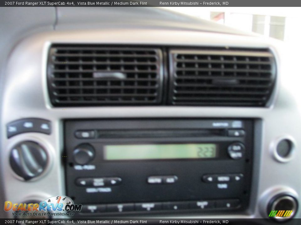 2007 Ford Ranger XLT SuperCab 4x4 Vista Blue Metallic / Medium Dark Flint Photo #21