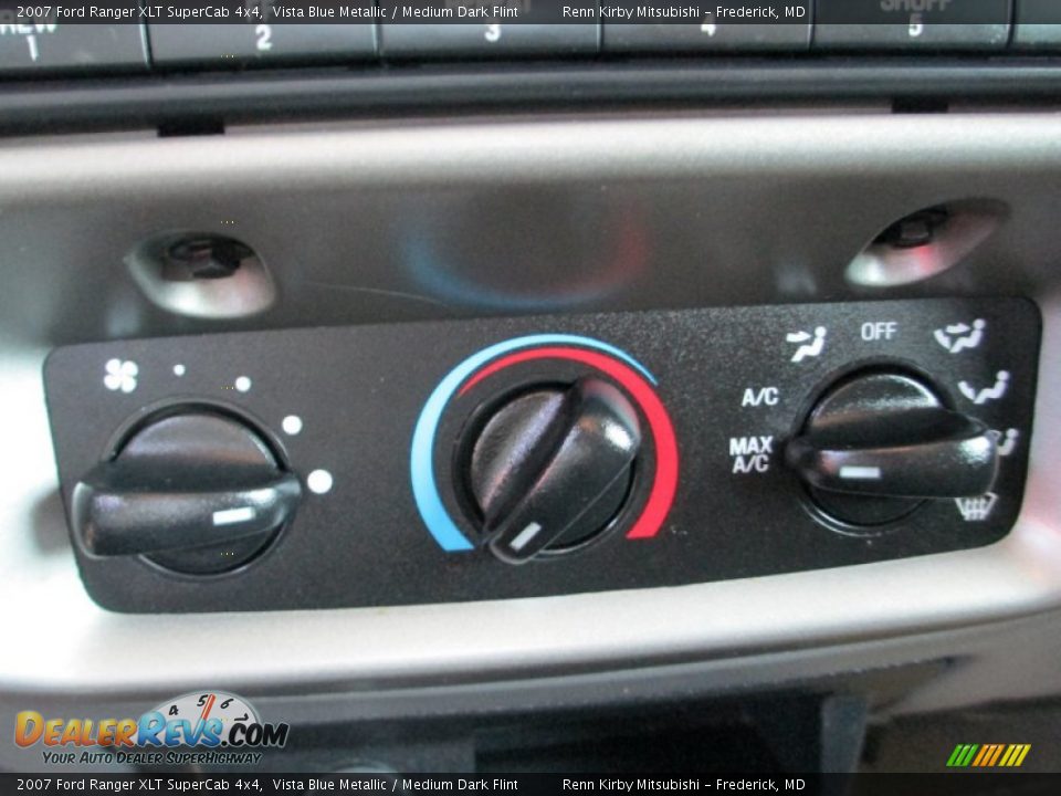 2007 Ford Ranger XLT SuperCab 4x4 Vista Blue Metallic / Medium Dark Flint Photo #22
