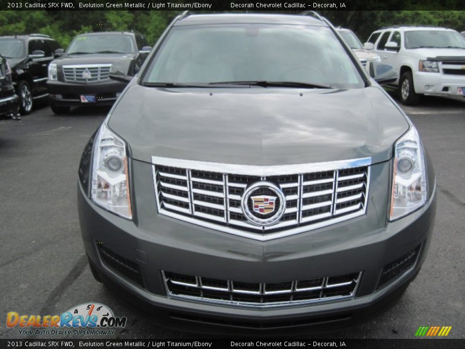 2013 Cadillac SRX FWD Evolution Green Metallic / Light Titanium/Ebony Photo #2