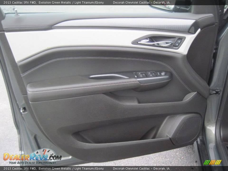 2013 Cadillac SRX FWD Evolution Green Metallic / Light Titanium/Ebony Photo #9