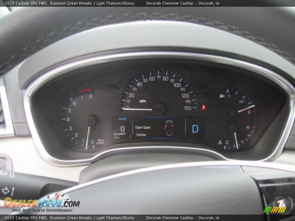 2013 Cadillac SRX FWD Evolution Green Metallic / Light Titanium/Ebony Photo #11