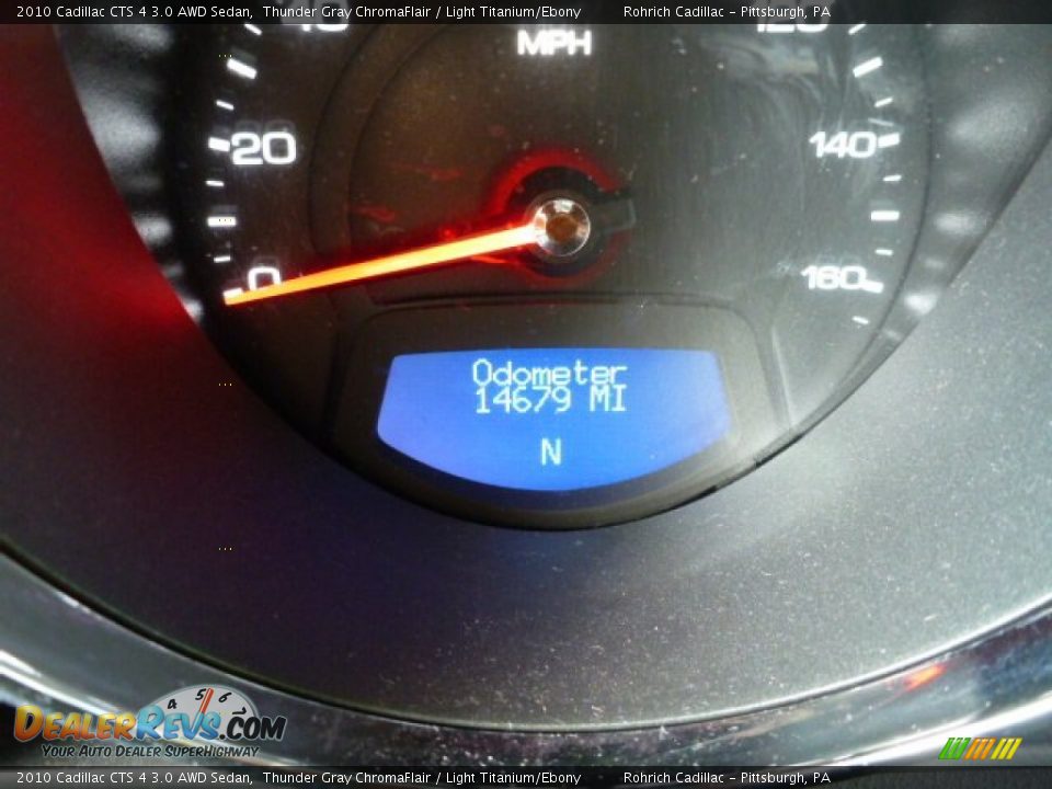 2010 Cadillac CTS 4 3.0 AWD Sedan Thunder Gray ChromaFlair / Light Titanium/Ebony Photo #9