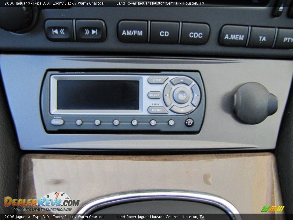 2006 Jaguar X-Type 3.0 Ebony Black / Warm Charcoal Photo #22