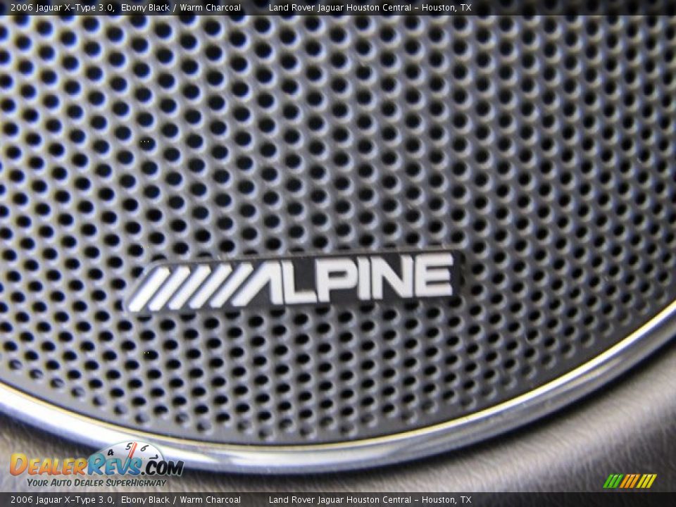2006 Jaguar X-Type 3.0 Ebony Black / Warm Charcoal Photo #31