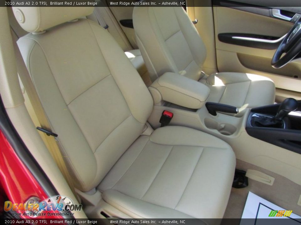 Luxor Beige Interior - 2010 Audi A3 2.0 TFSI Photo #13