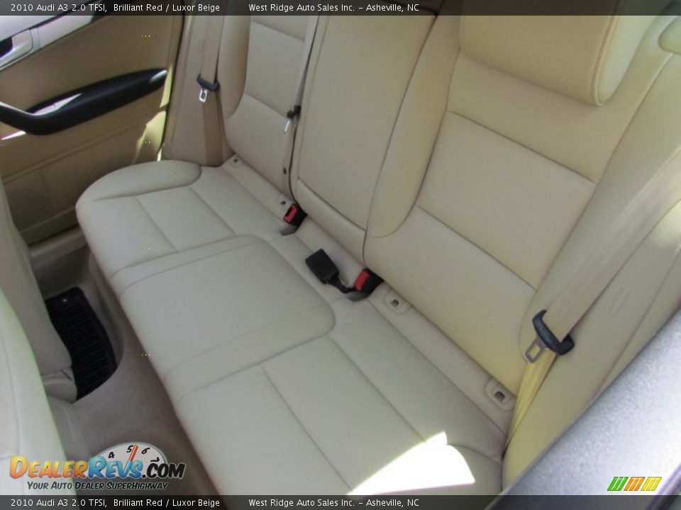 2010 Audi A3 2.0 TFSI Brilliant Red / Luxor Beige Photo #21