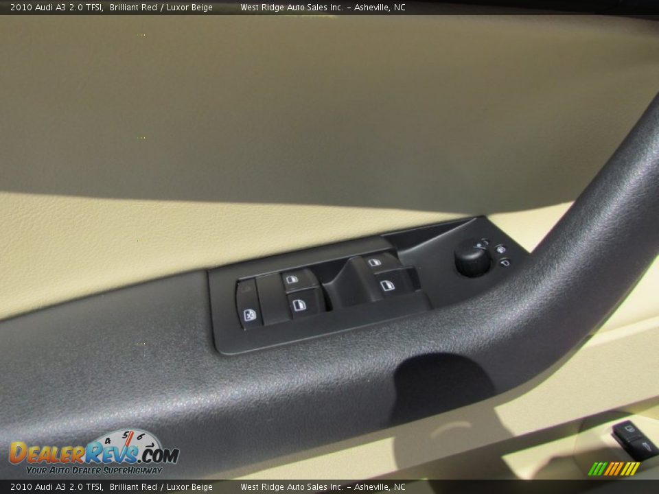 2010 Audi A3 2.0 TFSI Brilliant Red / Luxor Beige Photo #23