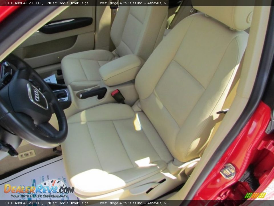 2010 Audi A3 2.0 TFSI Brilliant Red / Luxor Beige Photo #26