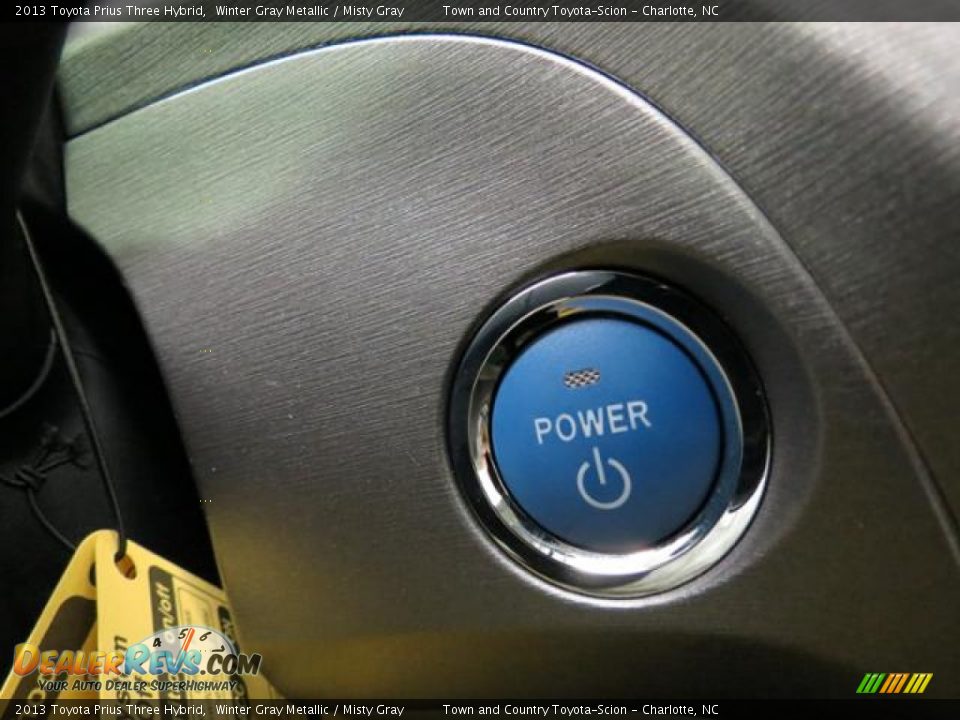 2013 Toyota Prius Three Hybrid Winter Gray Metallic / Misty Gray Photo #18