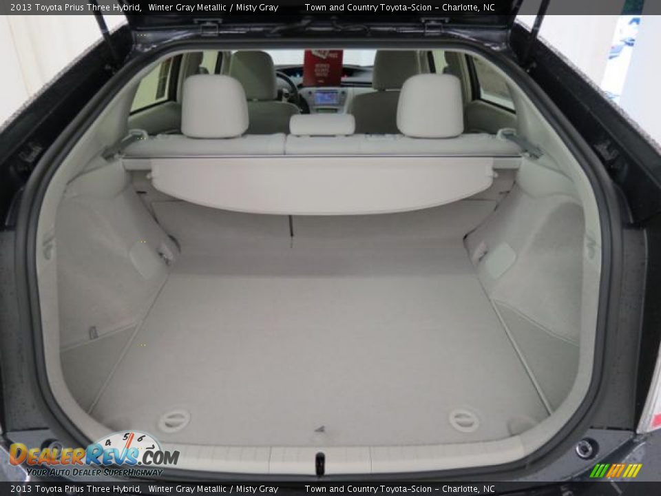 2013 Toyota Prius Three Hybrid Winter Gray Metallic / Misty Gray Photo #19