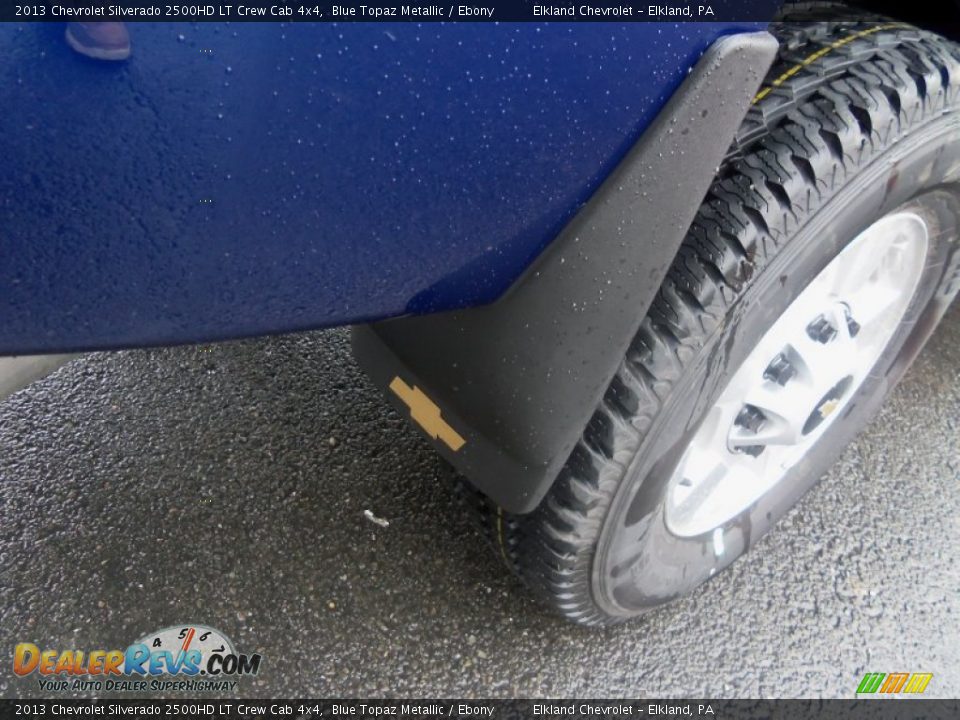 2013 Chevrolet Silverado 2500HD LT Crew Cab 4x4 Blue Topaz Metallic / Ebony Photo #11