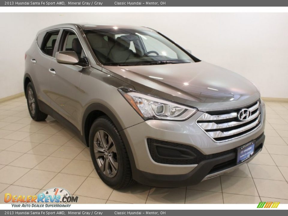 2013 Hyundai Santa Fe Sport AWD Mineral Gray / Gray Photo #1