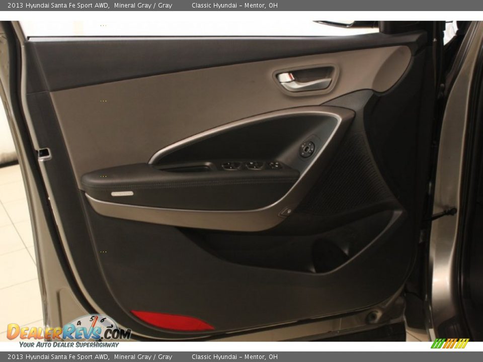 2013 Hyundai Santa Fe Sport AWD Mineral Gray / Gray Photo #4