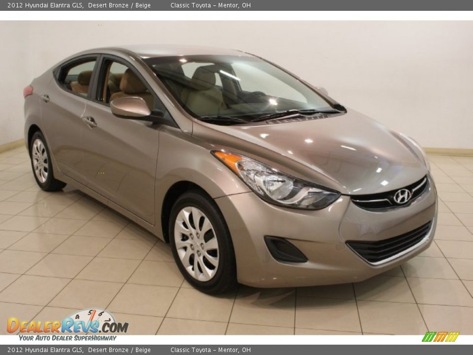 2012 Hyundai Elantra GLS Desert Bronze / Beige Photo #1