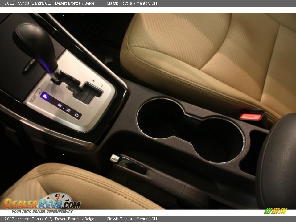 2012 Hyundai Elantra GLS Desert Bronze / Beige Photo #11