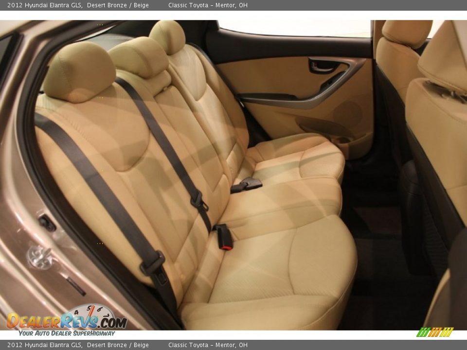 2012 Hyundai Elantra GLS Desert Bronze / Beige Photo #13