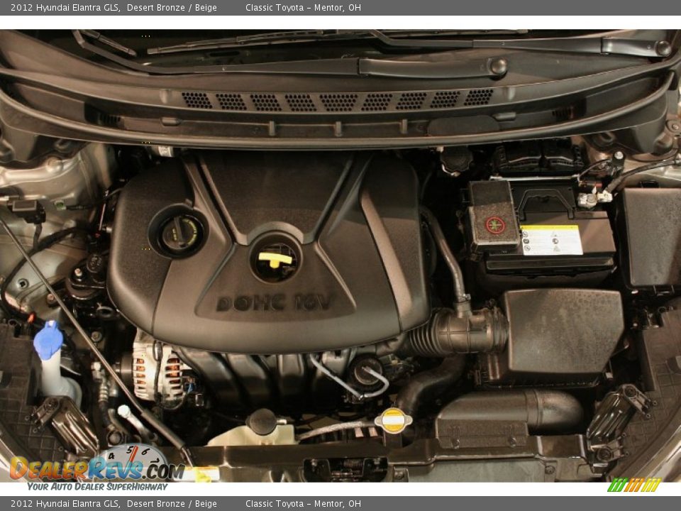 2012 Hyundai Elantra GLS Desert Bronze / Beige Photo #16