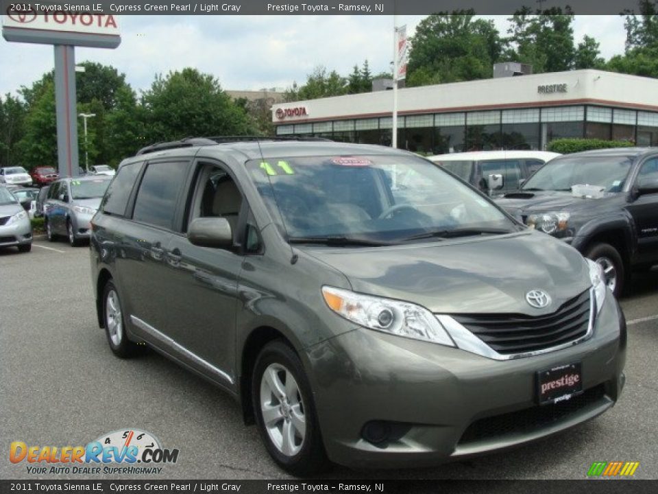 2011 Toyota Sienna LE Cypress Green Pearl / Light Gray Photo #1