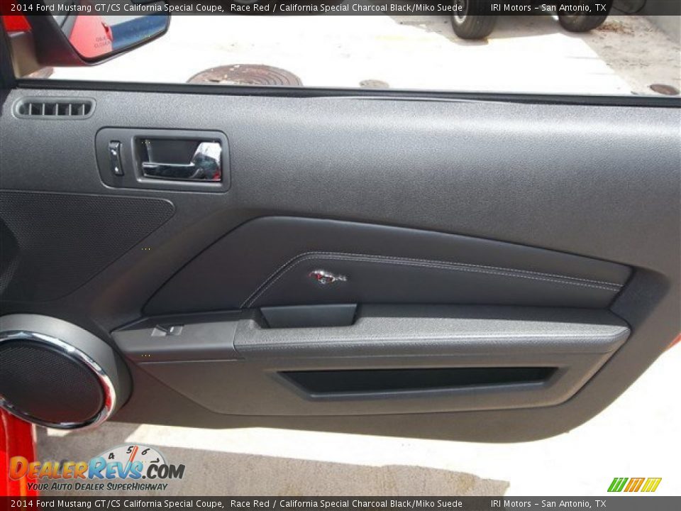 Door Panel of 2014 Ford Mustang GT/CS California Special Coupe Photo #10