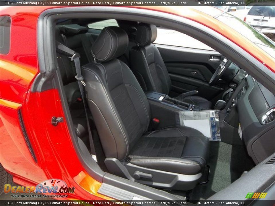 Front Seat of 2014 Ford Mustang GT/CS California Special Coupe Photo #11