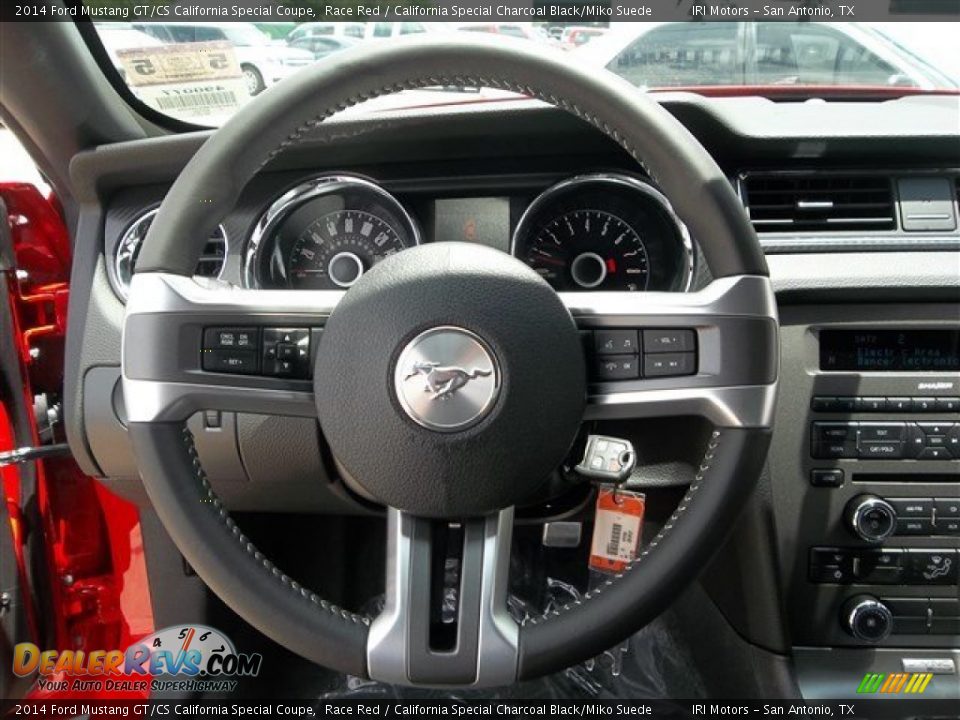 2014 Ford Mustang GT/CS California Special Coupe Steering Wheel Photo #15