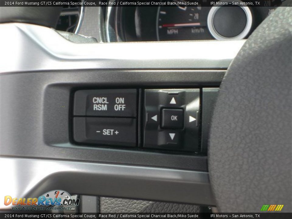 Controls of 2014 Ford Mustang GT/CS California Special Coupe Photo #16