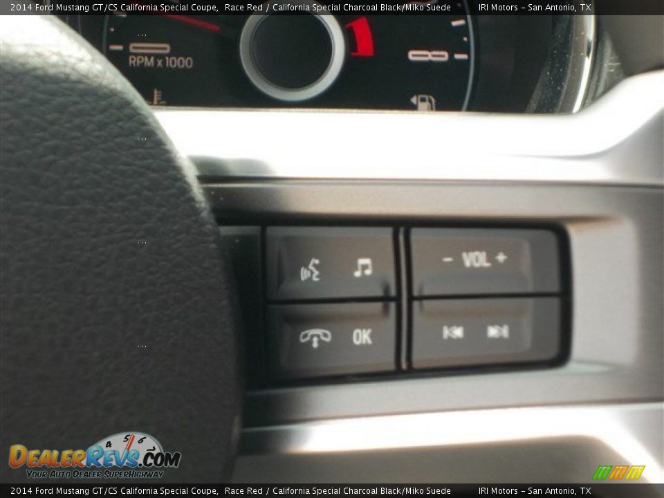 Controls of 2014 Ford Mustang GT/CS California Special Coupe Photo #17